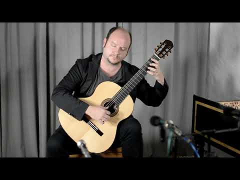 Ivan Petricevic Performing "Ballet" By M. M. Ponce On A Special Extended Bass Guitar 
